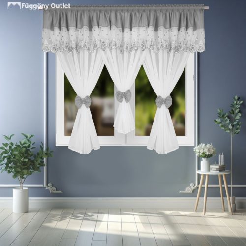 Decor, Volie, szett szürke, 400x150 cm