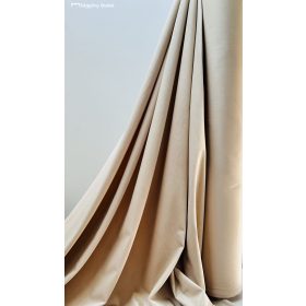 Méteráru, Sötétítő, bársony, drapp, 150 cm 