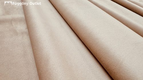 Méteráru, Sötétítő, bársony, drapp, 150 cm 