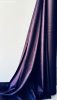 Sötétítő Méteráru, bársony, Padlizsán lila, 150 cm 