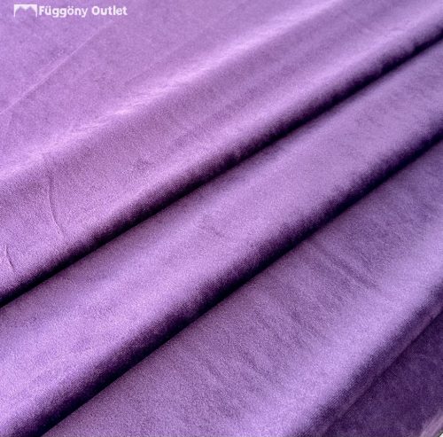 Sötétítő Méteráru, bársony, Padlizsán lila, 150 cm 