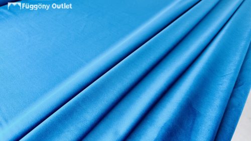 Sötétítő Méteráru, bársony, karibi kék, 150 cm 