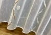 Méteráru,Voile, Roshan,fehér alapon Mogyoró, 280 cm