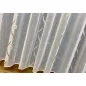 Méteráru,Voile, Roshan,fehér alapon Mogyoró, 280 cm