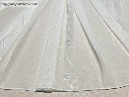 Voile, Roshan, krém alapon krém, 300x150 cm