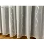 Voile, Roshan, fehér alapon zöld, 400x150 cm 