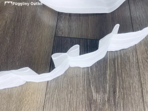 Behúzó Szalag ,dupla ráncolás, 6 cm széles