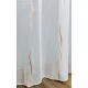 Voile, Zoe, fehér alapon arany bronz, 200x260 cm 