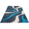 SZŐNYEG, WAVE BLUE, 80x150 cm