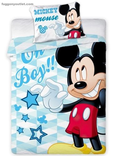 Disney, Mickey Mouse,  2 részes Ágyneműhuzat, 100x135 + 40x60 cm