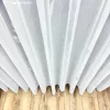 Voile, Halime, fehér alapon fehér, 200x210cm