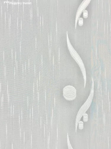 Voile, Roshan, fehér, 150x200cm