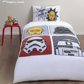   Disney, Star Wars , 2 részes Ágyneműhuzat, 140x200 + 60x70 cm